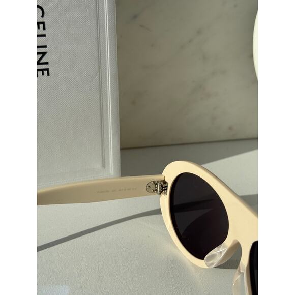 NEW Celine CL40300U Apres Ski Aviator Ivory Sunglasses main image 6